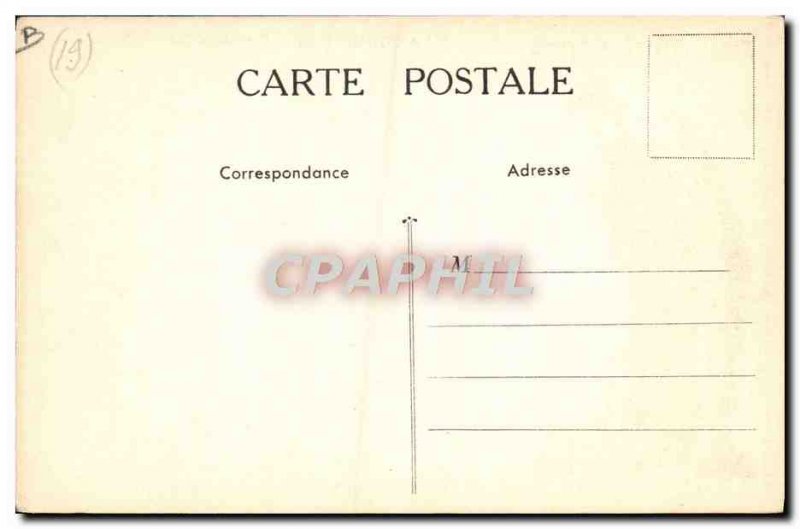 Postcard Old Scott Emulsion Department Correze Tulle