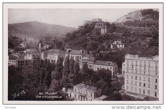 RP; ROYAT, Puy-de-Dome, France; Vue pittoresque, 1950s