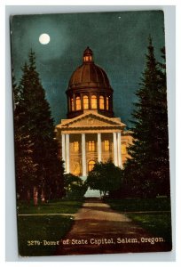 Vintage Early 1900's Postcard State Capital Dome Salem Oregon