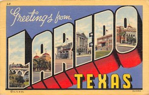 Greetings From Laredo Texas Laredo, Texas USA 1949 