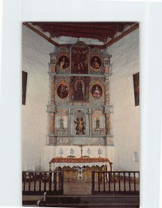 Postcard Interior Of San Miguel, Santa Fe, New Mexico