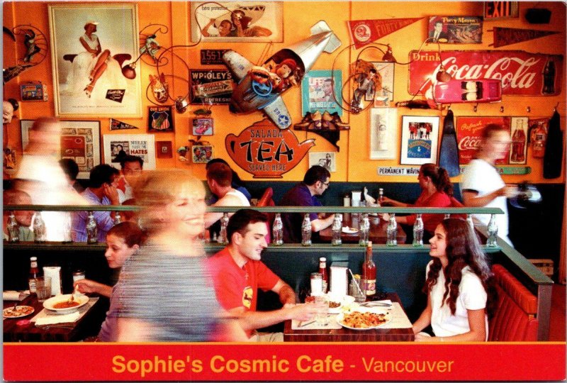 Canada British Columbia Vancouver Sophie's Cosmic Cafe