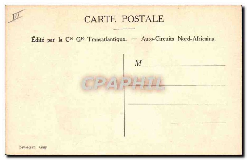 Old Postcard Fantasy Illustrator North Africa