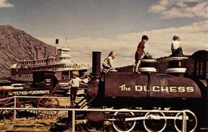 The Duchess Train 1898 Gold Rush Skagway, Alaska White Pass & Yukon RR Postcard