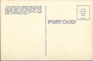 Waverly NY O'Brien's Restaurant Interior Nice LInen Postcard