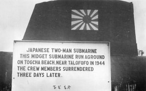 Japanese two-man submarine