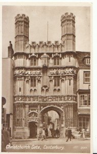 Kent Postcard - Christchurch Gate - Canterbury - Ref 180A