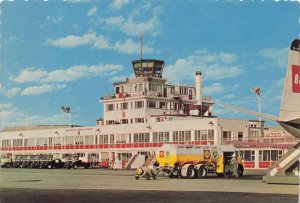 Shell BP Petrol Lorry at Jersey Airport Channel Islands Postcard