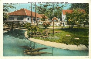 AR, Hot Springs National Park, Arkansas, Alligator Farm, Tichor No. 77224