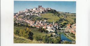 BF31932 saint flour vue generale cantal france front/back image