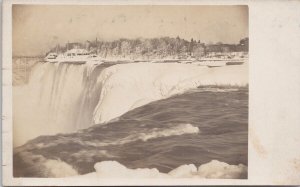 Niagara Falls Ontario ON Unused Real Photo Postcard H37