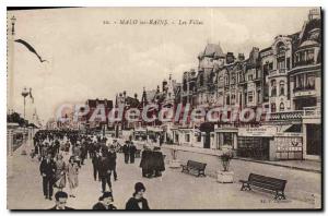 Old Postcard Malo Les Bains Villas