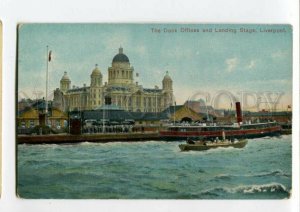 3093180 UK Dock Offices & Landing Stage Liverpool Vintage PC