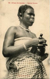 CPA AK Afrique Occidentale Femme Sousou SENEGAL (821819)