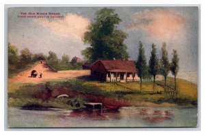 Old Kinzie Homestead House Chicago Illinois IL UNP DB Postcard H30