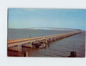 Postcard Chesapeake Bay Bridge, Annapolis, Maryland