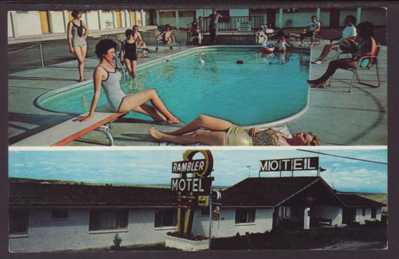 Rambler Motel,Pueblo,CO Postcard