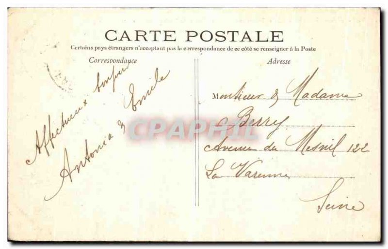 Old Postcard Paris Buttes Chaumont The Children Bricks Bridge