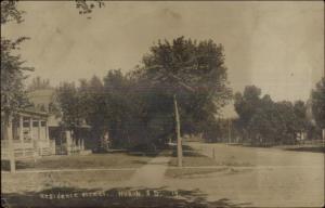 Huron SD Residence St. c1910 Real Photo Postcard