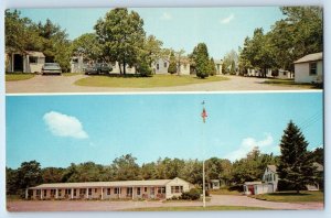 1960 Westerly Rhode Island RI Vintage Postcard Pine Lodge Motel Conn. Turnpike