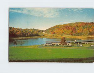 Postcard Getting A Fresh Look At Nature, at Peaks of Otter Lodge, Bedford, VA