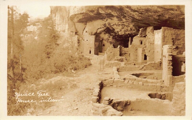 Six Real Photo Postcards Ruins of Cliff Dwellings in Arizona~128491