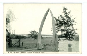 MA - Cape Cod, Eastham. Whale Jaw Bone Gateway