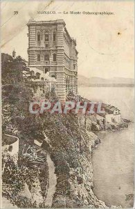 Old Postcard Monaco Oceanographic Museum's