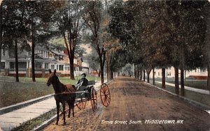 Grove Street in Middletown, New York