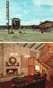 Vintage Postcard Tomichi Village Inn Motel Restaurant Lounge Gunnison Colorado