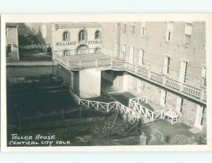 Pre-1950 rppc NICE VIEW Central City - Near Golden & Denver Colorado CO W0373