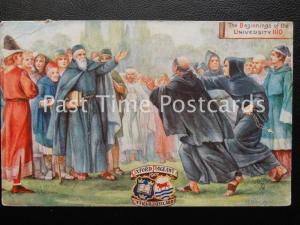 c1907 Tucks - Oxford Pageant - The Beginnings of the University 1110
