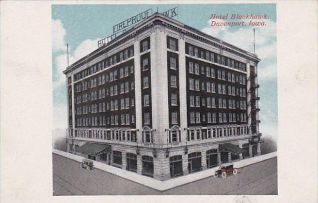 Iowa Davenport Hotel Blackhawk