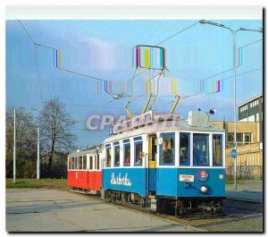 Postcard Modern Tramway Czech