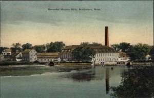 Middleboro Massachusetts MA Factory c1910s Postcard