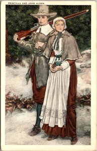 Costumes Priscilla and John Alden