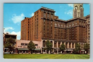 Columbus OH-Ohio, High Street, Neil House Hotel, Chrome Postcard