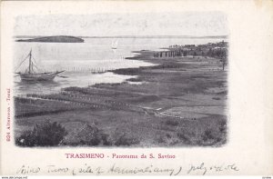 TRASIMENTO - Panorama da S. Savino , Italy , 00-10s