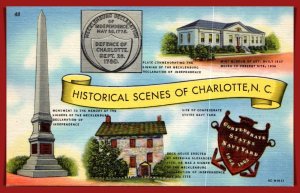 North Carolina, Charlotte - Historical Scenes - [NC-201]