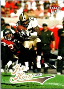2004 Fleer Football Card Joe Horn New Orleans Saints sk9315
