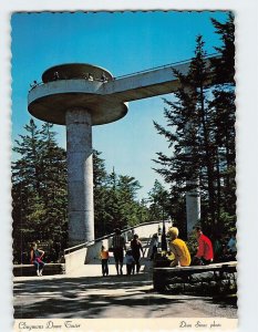 Postcard Clingmans Dome Tower, Great Smoky Mountains National Park, Tennessee