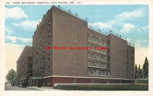 IN, Fort Wayne, Indiana, Hope Methodist Hospital, Exterior Scene, Tichnor