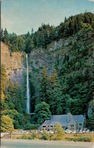 Oregon Columbia River Highway Multnomah Falls and Lodge