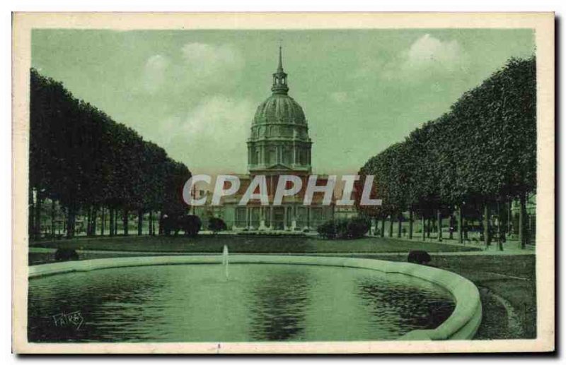 Old Postcard Paris Le Dome des Invalides