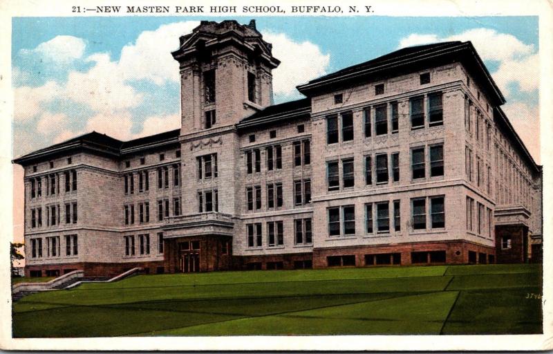 New York Buffalo New Masten High School 1933