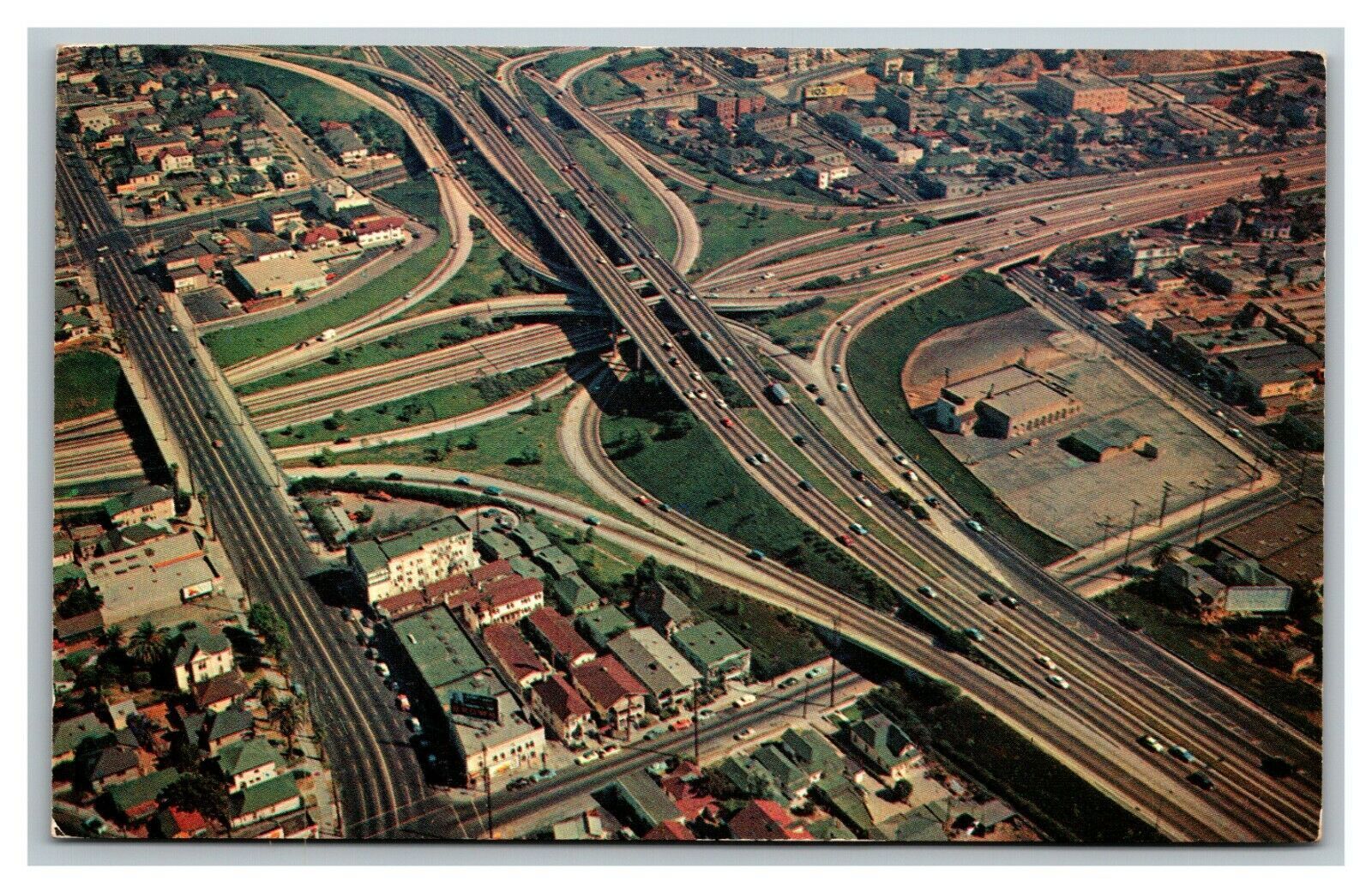 Vintage los angeles postcard hi-res stock photography and images