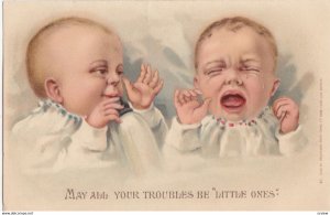 Two Babies, May all Your troubles be little ones, 1900-10s