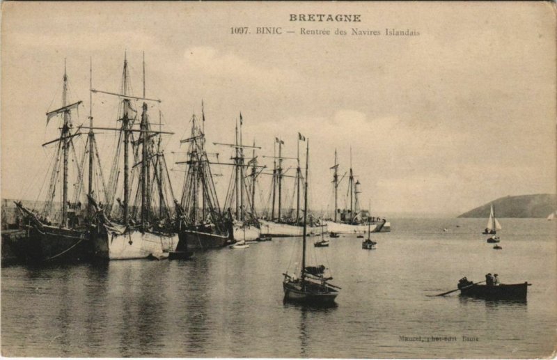 CPA BINIC Rentree des Navires Islandais (1147784)