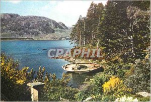 Modern Postcard Loch Ewe from Inverewe Garden Wester Ross