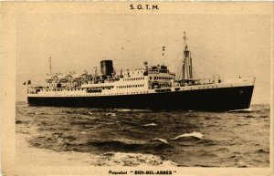 CPA AK Paquebot Sidi-Bel-Abbes - S. G. T. M. - Ships (774483)